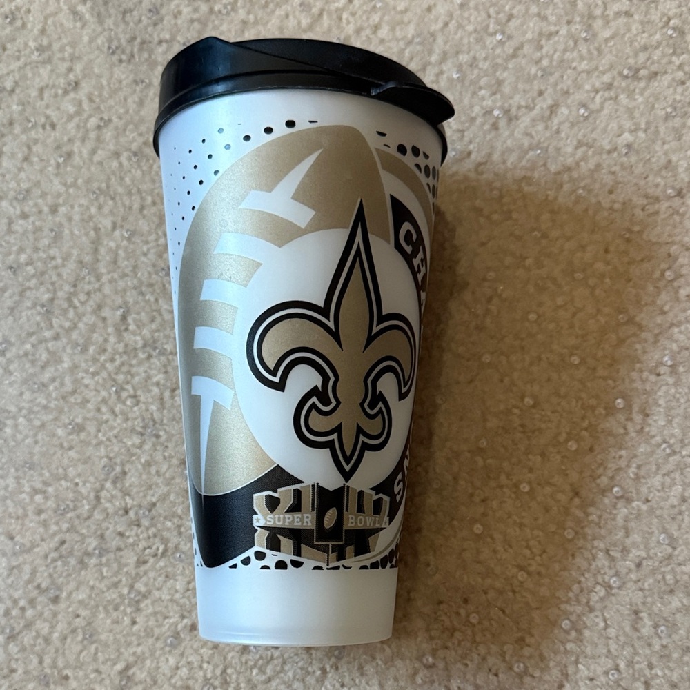 Champion Black and Silver Travel Mug